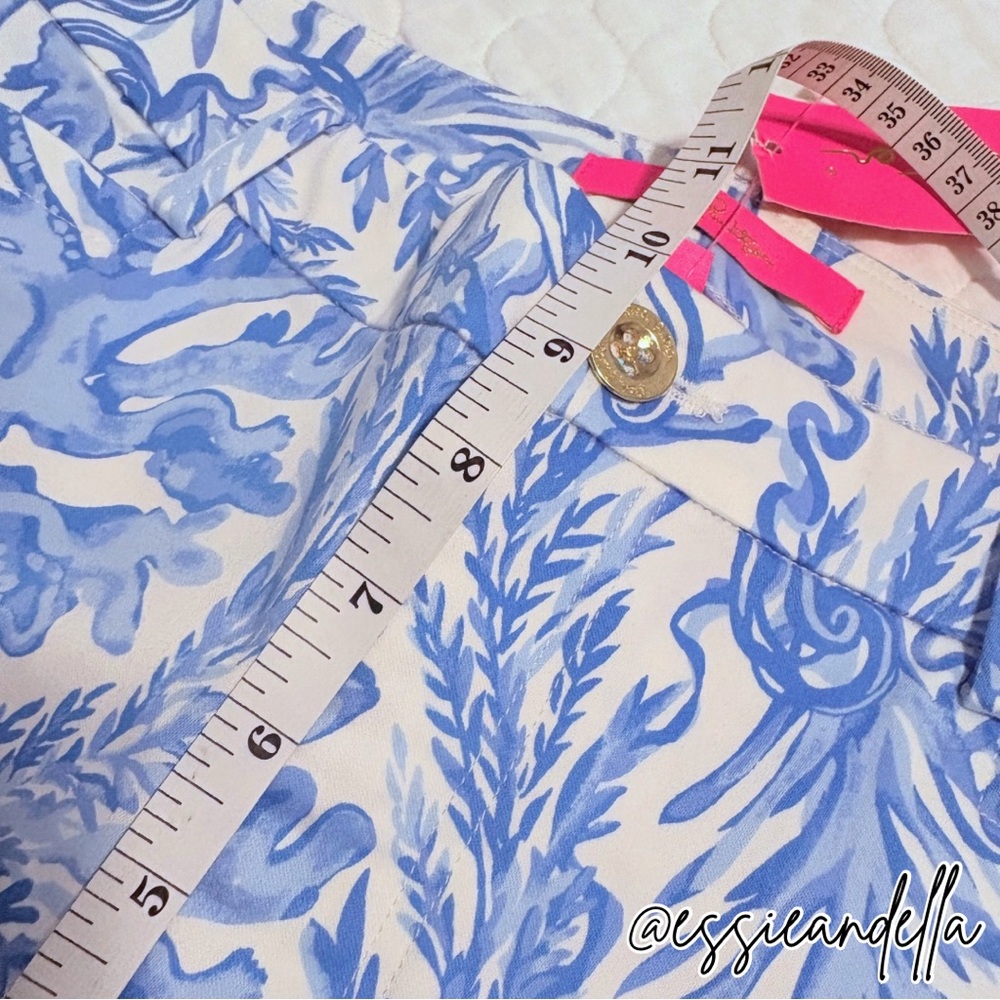 Lilly Pulitzer Kelly High Rise Skinny Ankle Pants size 10 - Picture 8 of 9